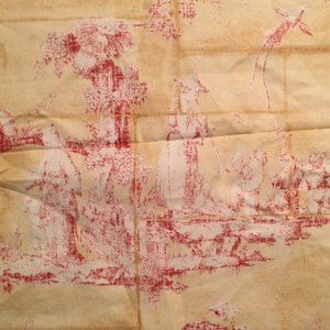 Vintage Kravet Winterthur Museum Toile Fabric